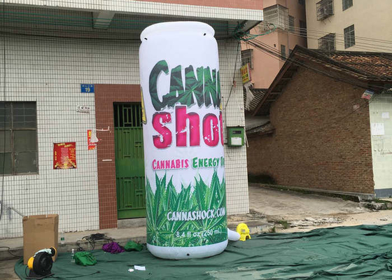 Знаки продажи яркого дизайна раздувные, гигантская раздувная бутылка для на открытом воздухе продвижения
